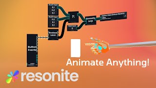 Welcome to Resonite Animating Cube Button [upl. by Selinski]