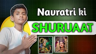 Navratri Ki Shuruaat 🕉️ Pehle Din Ka Naya Utsah 🎉  Naresh Sahni Vlogs [upl. by Sada]