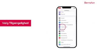 Sådan parres Bernafon Bluetooth® høreapparater med en iPhone Bernafon Leox [upl. by Cutcliffe]