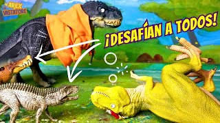 Postosuchus y Kaprosuchus 💥🦖 ¡Arex y Vastatore son desafiados por NO DINOSAURIOS [upl. by Inavihs98]