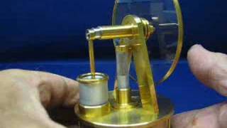 Stirling Engine Ringbom low Delta T [upl. by Dehnel]