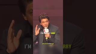 Shahrukh Khans wittiest reply🔥😂 [upl. by Laughlin325]