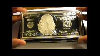 Silver Bullion  Washington Mint Silver Benjamin Franklin Proof [upl. by Mabelle489]