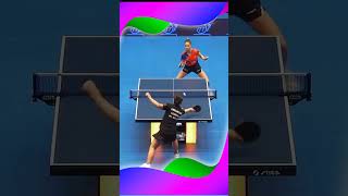 CHARLOTTE LUTZ ATTACKS 탁구 卓球 乒乓球 pingpong tabletennis sports shorts [upl. by Notsle]