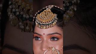 Sajni ♥️ Mesmerizing Bridal Makeup Look Punam From Vivah Movie Vibes fyp shorts ytshorts vivah [upl. by Hsakiv]