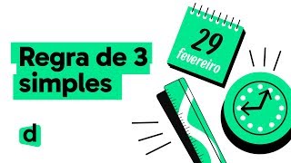 COMO E QUANDO FAZER REGRA DE 3  Matemática Básica [upl. by Eeneg]