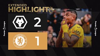 Three festive points  Wolves 21 Chelsea  Extended Highlights [upl. by Arzed168]