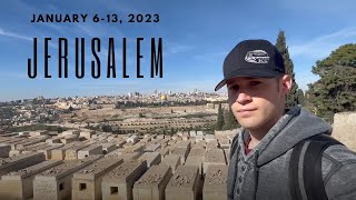 Solo Jerusalem Trip  January 2023 [upl. by Einnalem]