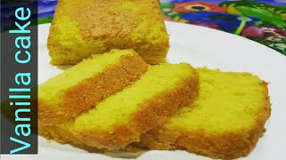 Vanilla cake recipe  No oven No butter  super soft super moist vanilla cake  teatime cake [upl. by Piwowar]