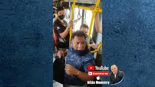 IDOSO FLAGRADO TOCANDO NAS PARTES ÍNTIMAS DE ADOLESCENTE É EXPULSO DE ÔNIBUS [upl. by Coopersmith]