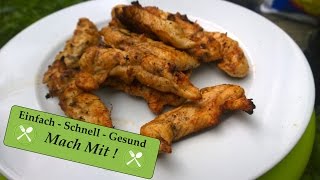 Hähnchenbrust Mariniert Low Carb Voll lecker Gesund  Rezept [upl. by Casta146]