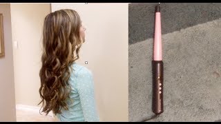 Remington Curling Wand Review and Tutorial [upl. by Adda]