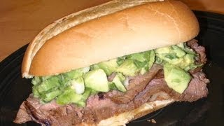 Steak Sandwich  Recipe with Michaels Home Cooking [upl. by Eudoxia]