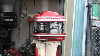 1957 Mercury Mark 58 Restored by Aim Outboards [upl. by Abbey]