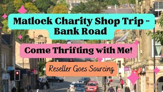 Charity Shop Haul in Matlock Derbyshire  Spending £100 on Gems to Resell  Thrifting for Profit [upl. by Shetrit]