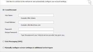 How to Configure Outlook to connect to Microsoft Live MSN Hotmail Outlookcom email account [upl. by Lanita677]