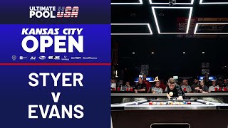 Tyler Styer vs Ricky Evans  Kansas City Shootout 2024 [upl. by Kassandra]