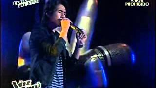 La Voz Perú 2015 Daniel Lazo canta Olvidarte 23 [upl. by Charmine559]