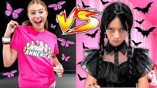 PinK VS BlacK WedNesday AdaMs Vs Me In My ColOr [upl. by Teodoor]