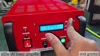 600w vhf linear amplifier kirim ke aceh [upl. by Egbert]