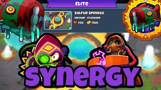 ELITE Bloonarius Tutorial  No Monkey Knowledge  Sulfur Springs  BTD6 [upl. by Rosmarin]