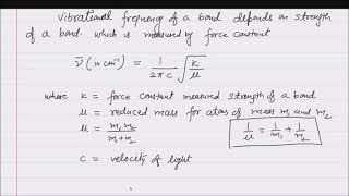 metal carbonyl  L4  IR stretching frequency and metal carbonyl [upl. by Avraham]