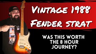 Is This 36yearold Fender Strat Worth The 8hour Journey Vintage Gem Alert [upl. by Geminius]