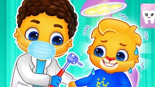 Going To The Dentist For Kids  Lucas Visits The Dentist  Cleaning Teeth Song by Lucas amp Friends [upl. by Blithe361]