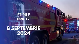 Știrile PRO TV  8 Septembrie 2024 [upl. by Neelyak]