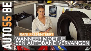 Wanneer is een autoband aan vervanging toe [upl. by Beisel473]