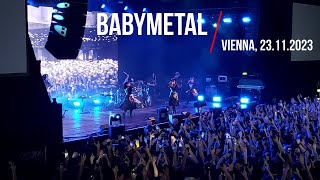 BABYMETAL  Vienna Gasometers – 23112023 [upl. by Haimrej]