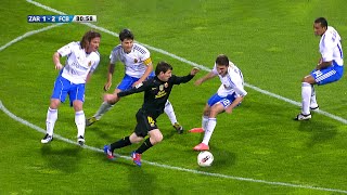 Messi Masterclass vs Real Zaragoza Away 201112 English Commentary HD 1080i [upl. by Haldan]