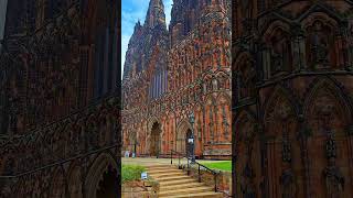 Lichfield Cathedral is Absolutely Amazingshorts fyp cathedral uk england [upl. by Balbinder]