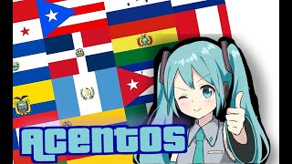 Tier list de acentos del español  🇨🇱🇨🇴🇦🇷🇲🇽🇪🇦 [upl. by Sidnala348]