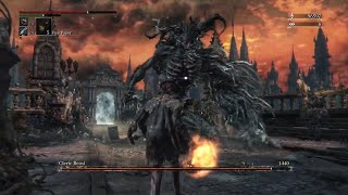 Bloodborne －NG Cleric Beast Boss Fight [upl. by Ellehs]