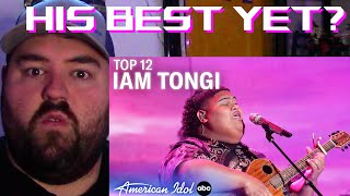 SingerSongwriter reaction to IAM TONGI  STUCK ON YOU AMERICAN IDOL 2023 [upl. by Gnivri13]