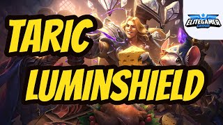 Taric Luminshield Skin Spotlight  League of Legends Skin Review [upl. by Auj]