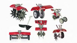 Mantis TillerCultivator Attachments [upl. by Wayland967]