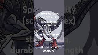 Scorpius rex vs ultimasaurus [upl. by Arykat]