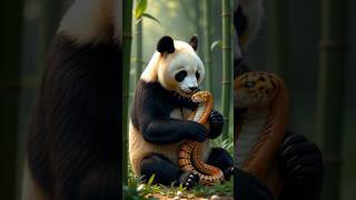 Epic Animal Hybrids Giant Panda Gorilla and Bear Holding Miniature Predators [upl. by Ahseki]