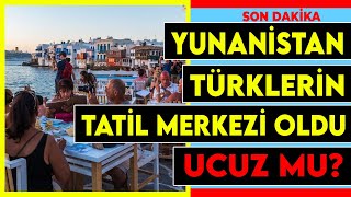 Yunanistanda tatil yapmak ucuz mu Gazeteci Yazar Fatih Polat gitti gördü anlattı [upl. by Leighton]