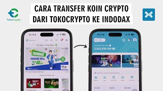 Cara Transfer Koin Crypto Dari Tokocrypto Ke Indodax [upl. by Winthorpe]