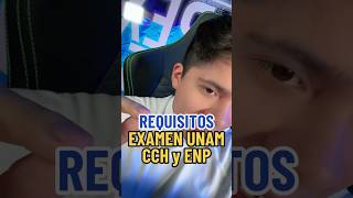 REQUISITOS para el NUEVO EXAMEN UNAM para CCH y ENP [upl. by Gotcher912]