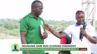 international athlete Tegla Loroupe speaks during the NDUKUMA RUN at Makueni [upl. by Kean]