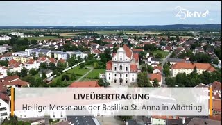 PONTIFIKALAMT KTV  MARIÄ HIMMELFAHRT  St Anna Basilika Altötting  14082023 [upl. by Chang669]