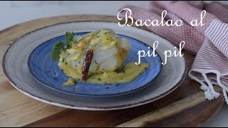 Como hacer Bacalao al pil pil [upl. by Ahsiakal]