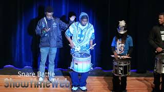 Snare Drum Battle  High Noon Showdown Drumline Competition [upl. by Tivad983]