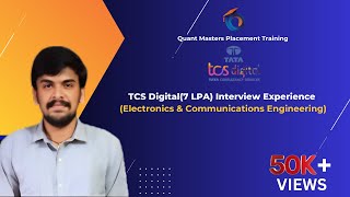 TCS Digital Interview Experience  2021  ECE Student  Designation  System Engineer [upl. by Akinajnat]