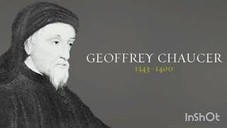 Geoffrey Chaucer A brief summary [upl. by Ahouh]