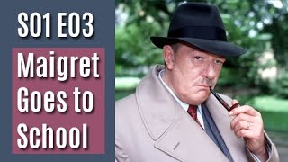 Maigret S01E03  Maigret Goes to School  full episode [upl. by Waterman]